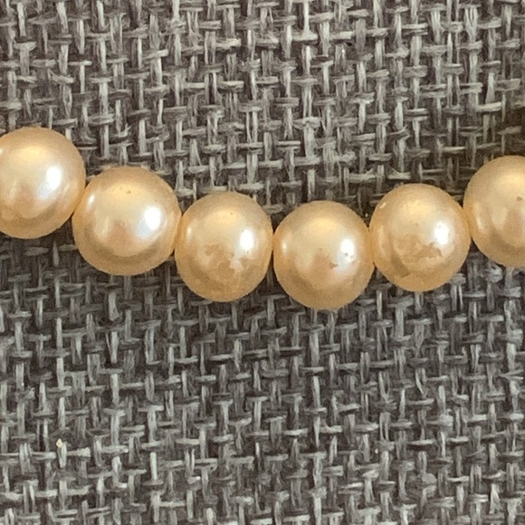 Two Vintage Faux Pearl Necklaces 16” & 23” - Picture 3 of 8